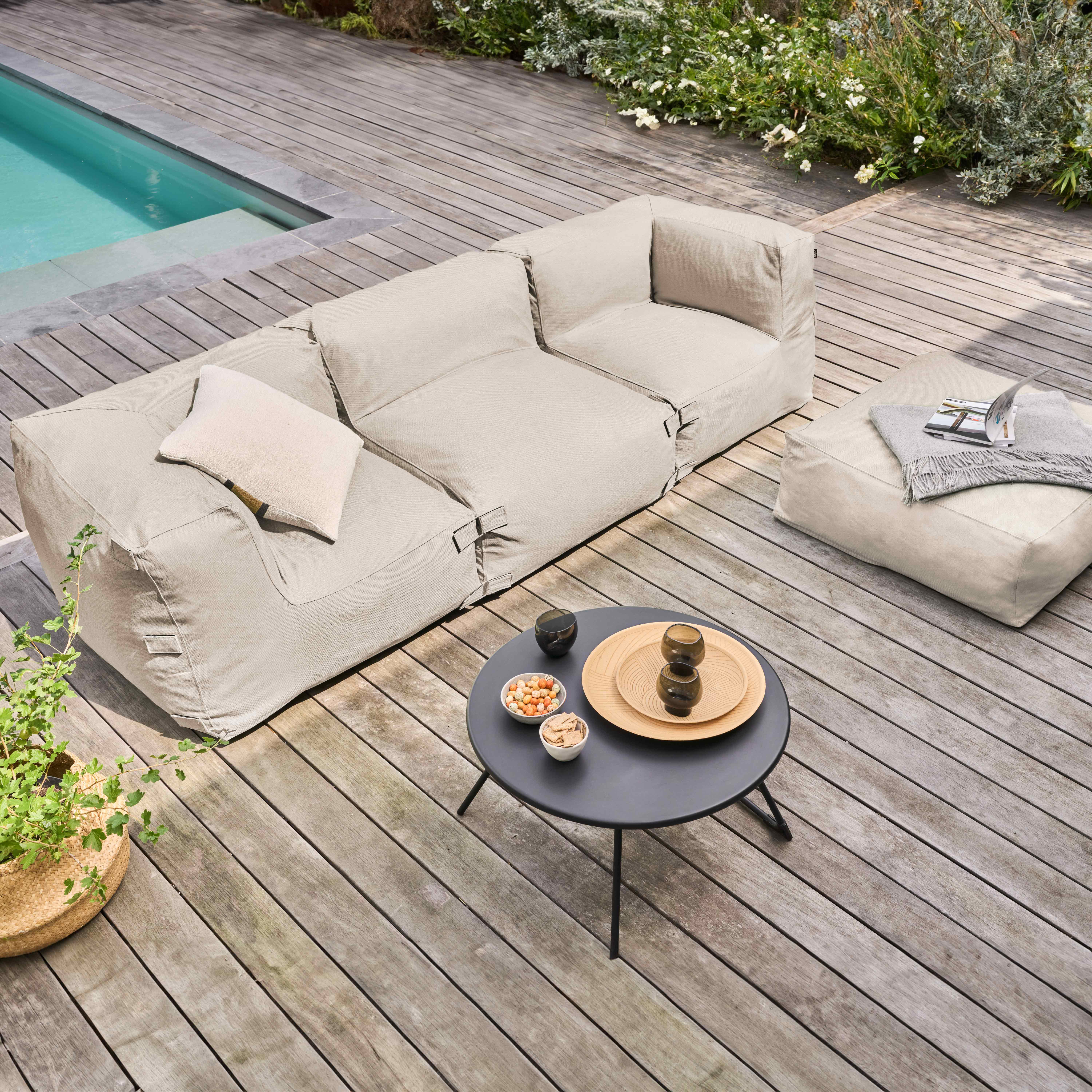 Chauffeuse - angles - poufs